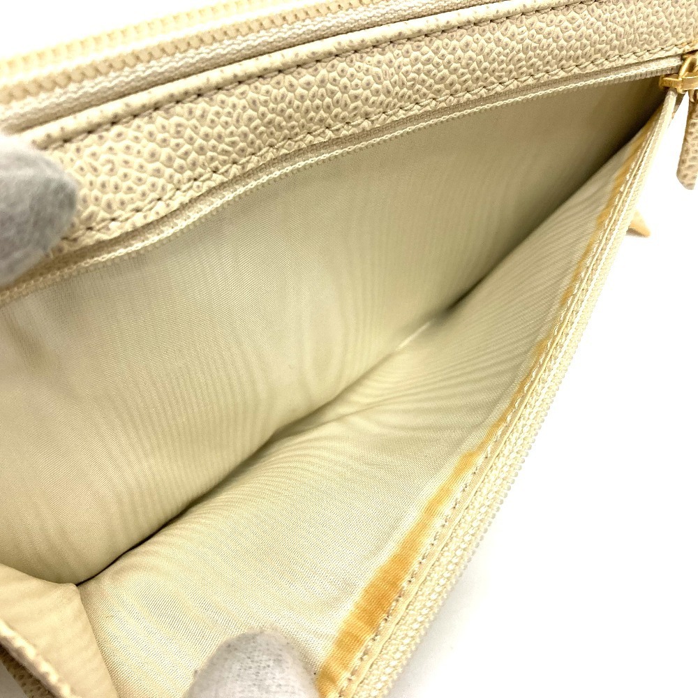 CHANEL シャネル A13228 CC ココマーク ラウンドファスナー ロング