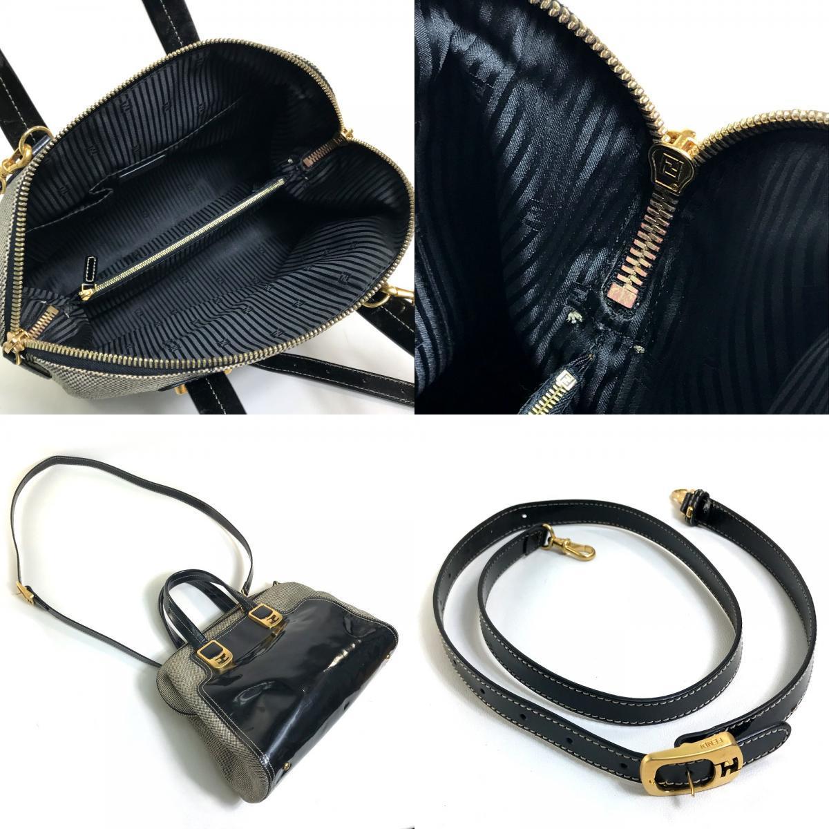 FENDI フェンディ 斜め掛け 肩掛け カメレオン 2WAY ショルダーバッグ