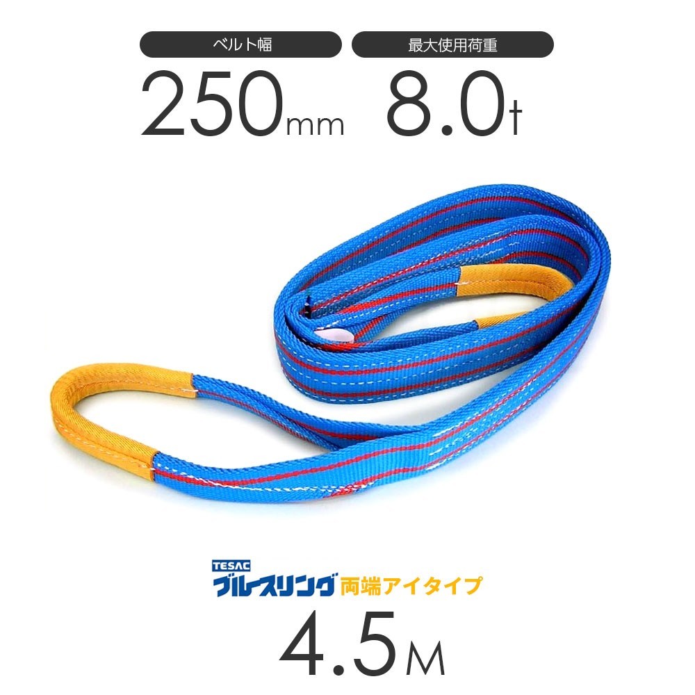 最大の割引 250x4.5(両端アイ)250mmx4.5m 3E ブルースリング ベルトスリング JAPAN in made 工事用材料 最大の割引 250x4.5(両端アイ)250mmx4.5m 3E ブルースリング ベルトスリング JAPAN in made 工事用材料