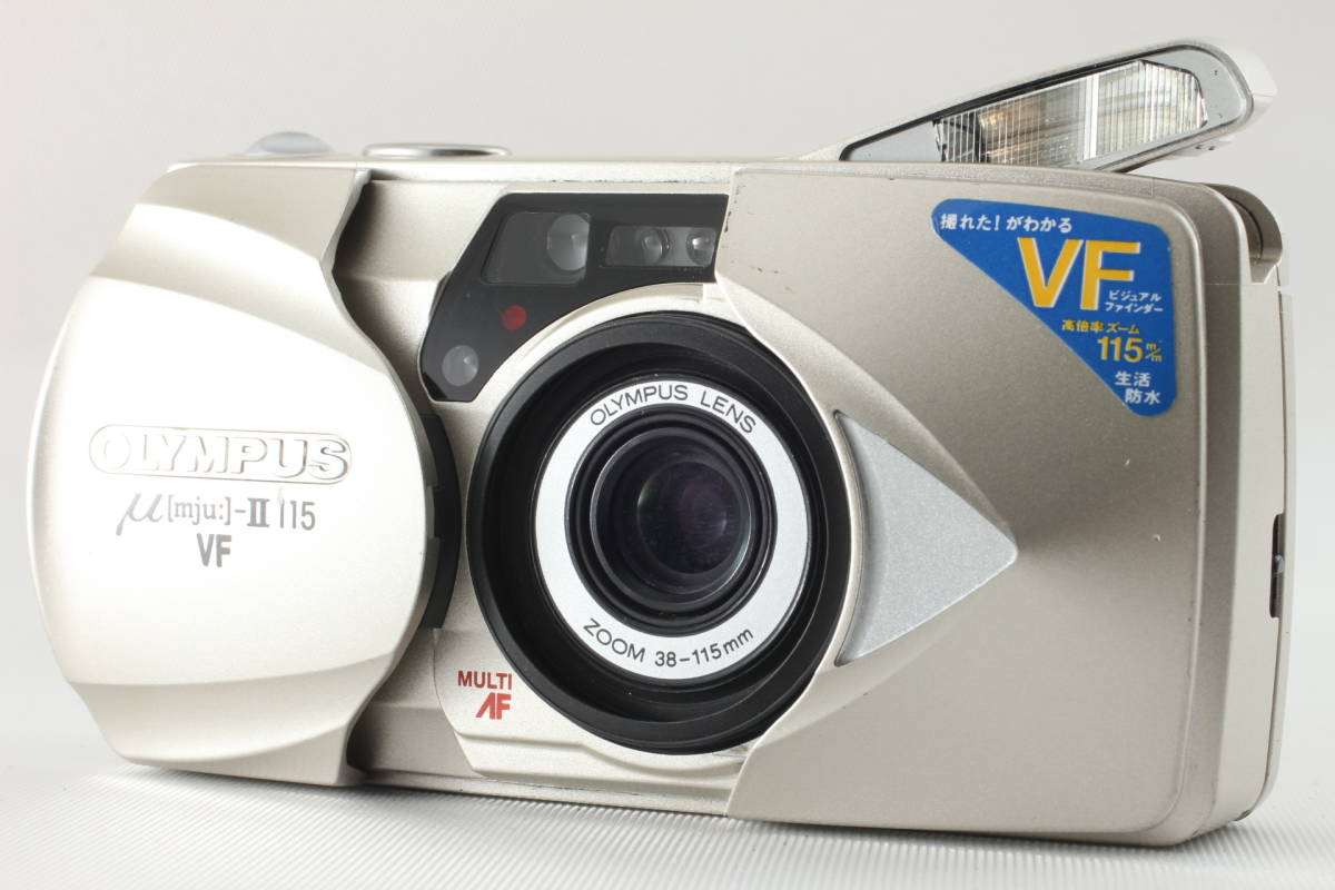 オリンパス Olympus mju II 115 VF コンパクトフィルムカメラ No.642