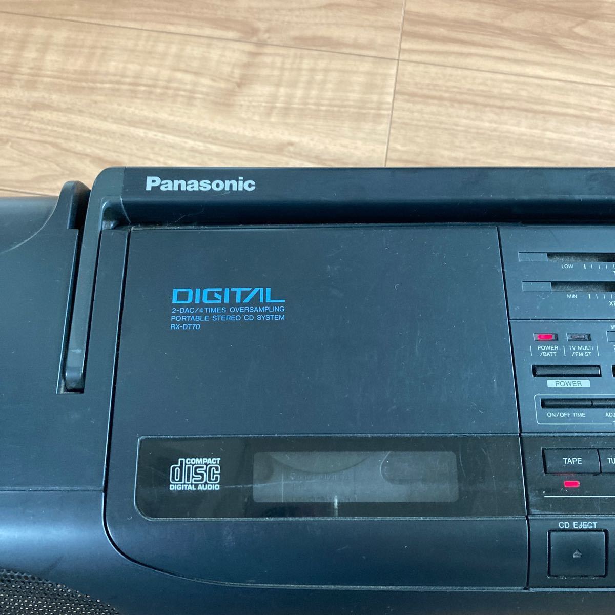 Panasonic コンポ カセット CD ラジオ 外部出力 | www