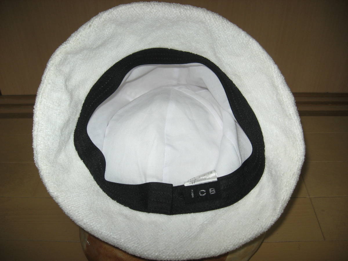iCB 白 アイシービー 白 帽子 日本製 送195_画像4