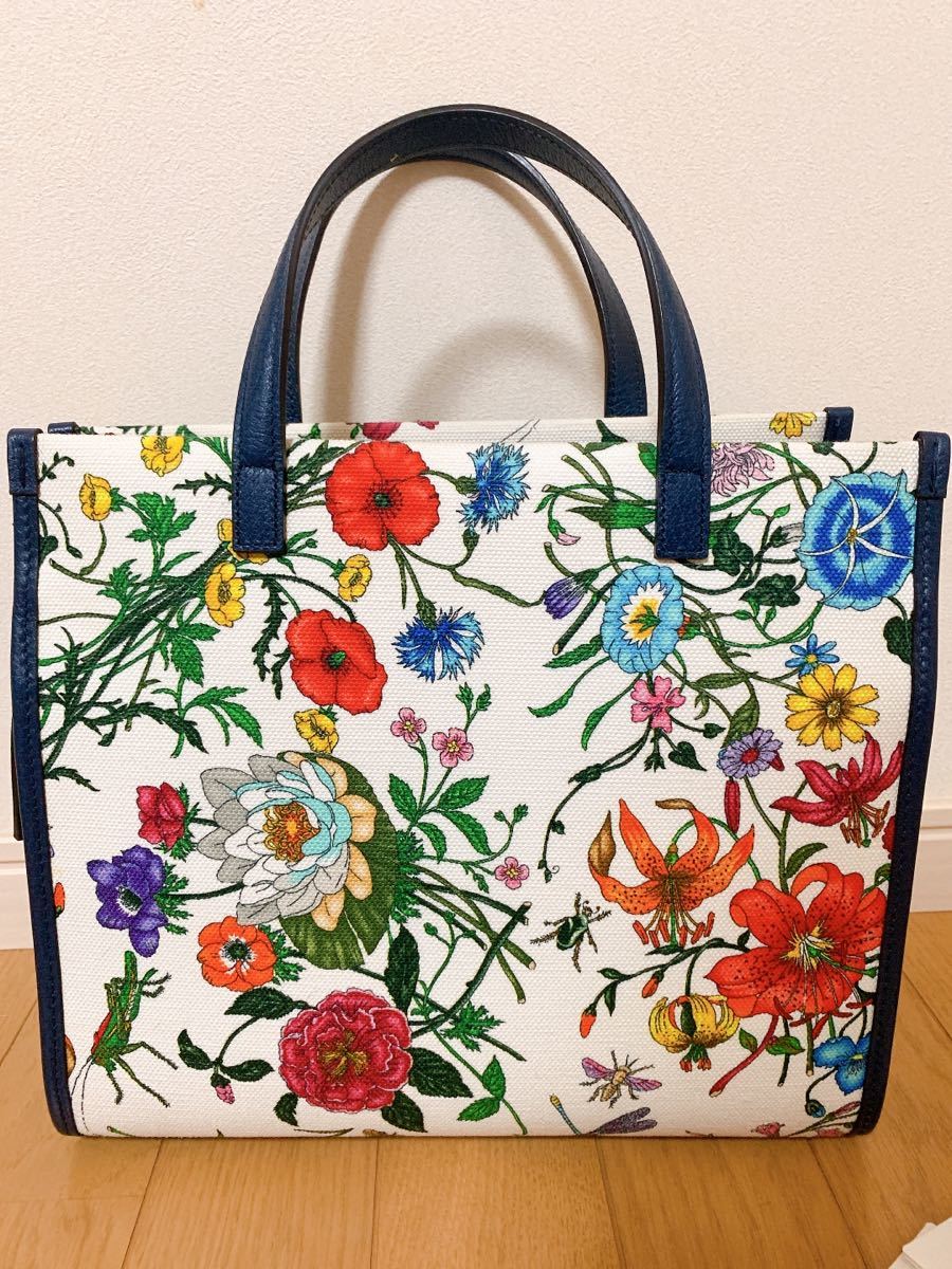 ☆新品☆GUCCI トートバック フローラルプリント-