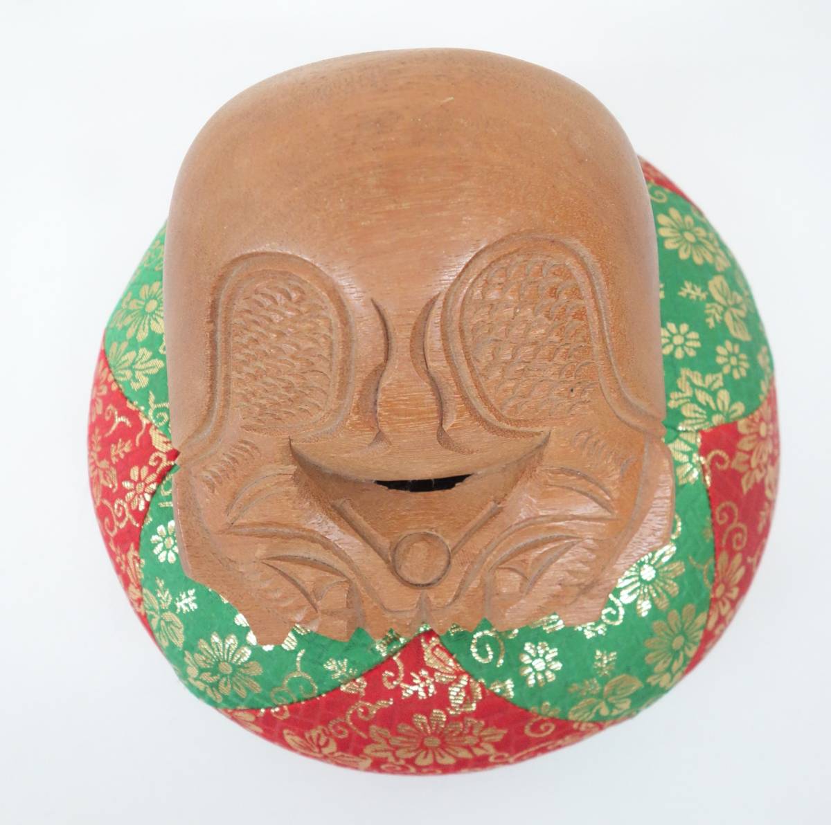 伝統工芸 工芸美術 仏教 *木魚 杢魚 もくぎょ 大型木魚 *二点 伝統工芸 工芸美術 仏教 *木魚 杢魚 もくぎょ 大型木魚 *二点