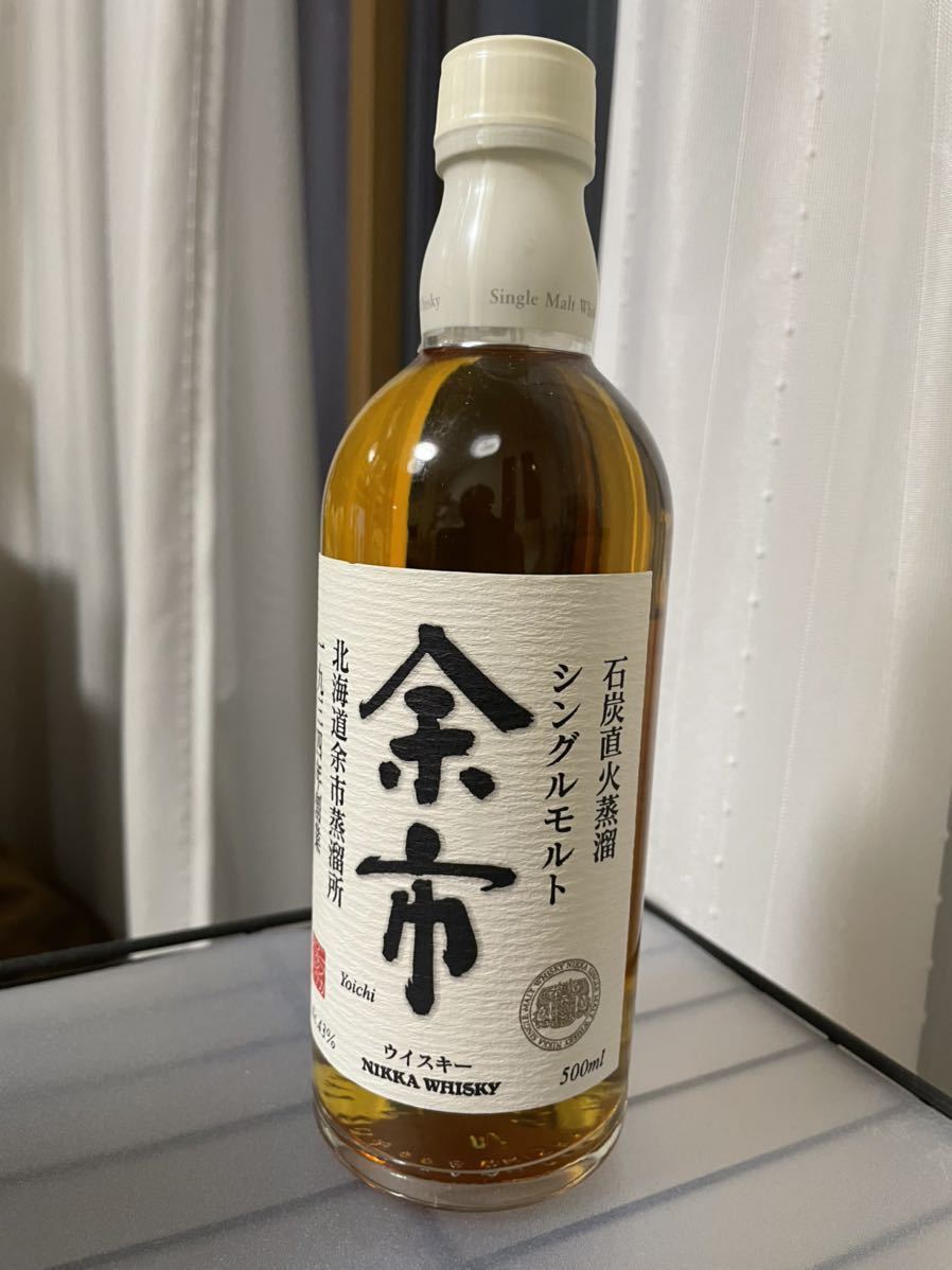 ニッカ ウヰスキー 余市 シングルモルト 500ml 43% 国産ウイスキー 古