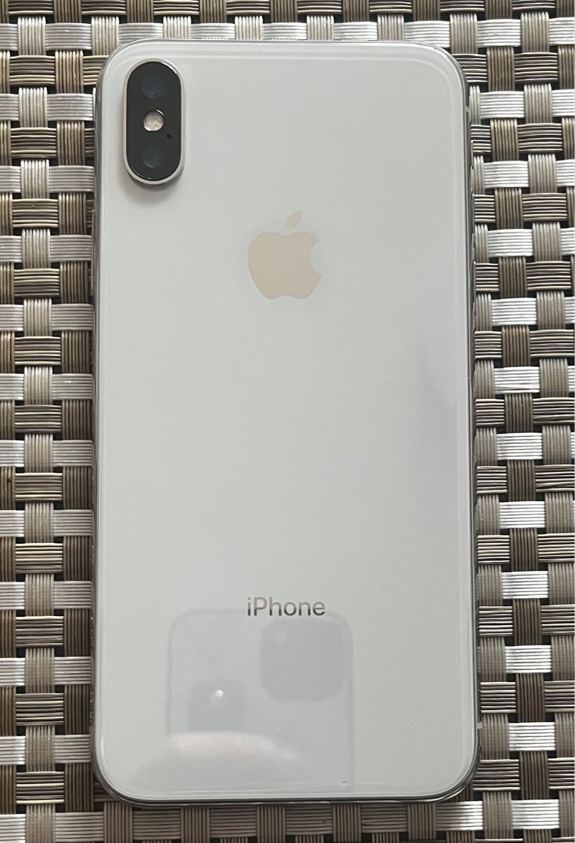 購入値下げ iPhone ホワイト　SIMフリー　64GB X スマートフォン本体