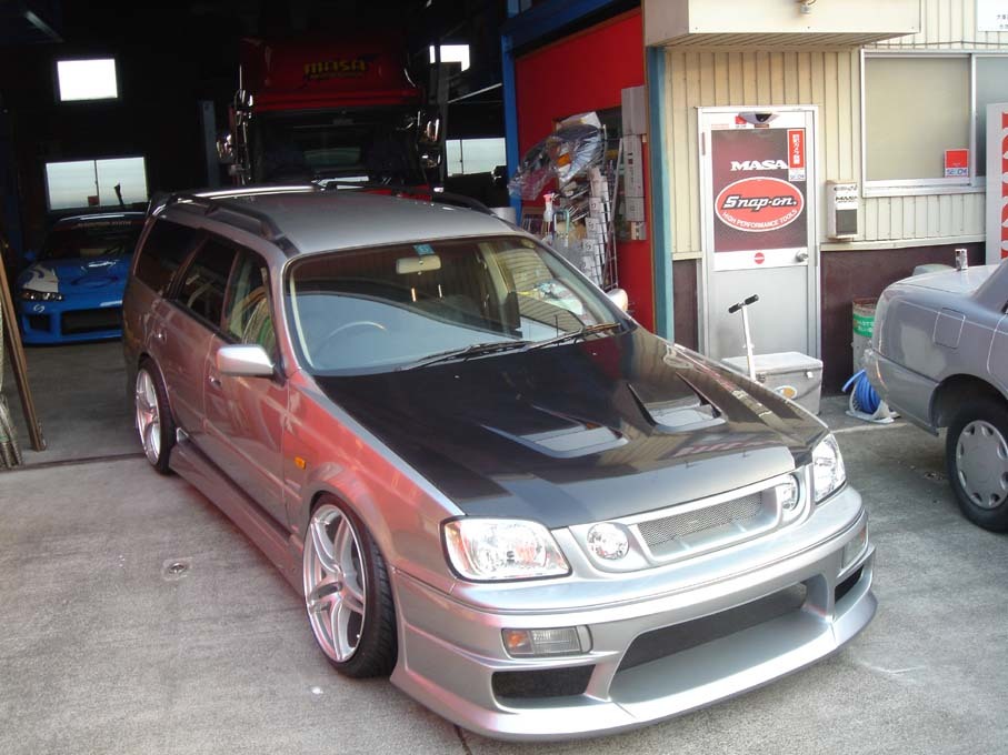 大割引 STAGEA Side Steps m-34 WGC34ステージア MASAサイドステップ