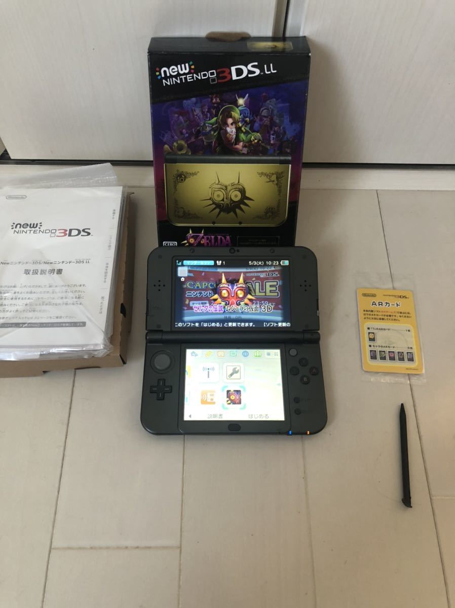 new NINTENDO 3DS LL ゼルダの伝説 ムジュラの仮面3Dパック www.pa
