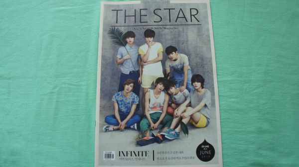 15）INFINITE エル ソンギュ /キム・スヒョン ★ THE STAR 2013年 韓国雑誌_画像1