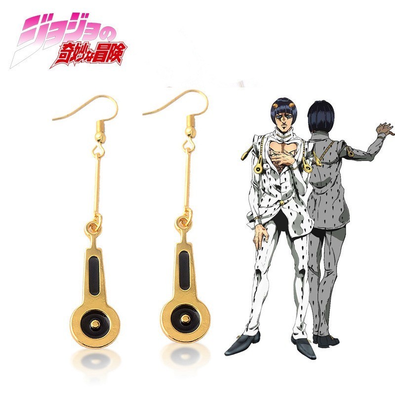 【最終価格】ジョジョの奇妙な冒険 黄金の風 ブチャラティ ピアス 最終価格】ジョジョの奇妙な冒険黄金の風ブチャラティ ピアス