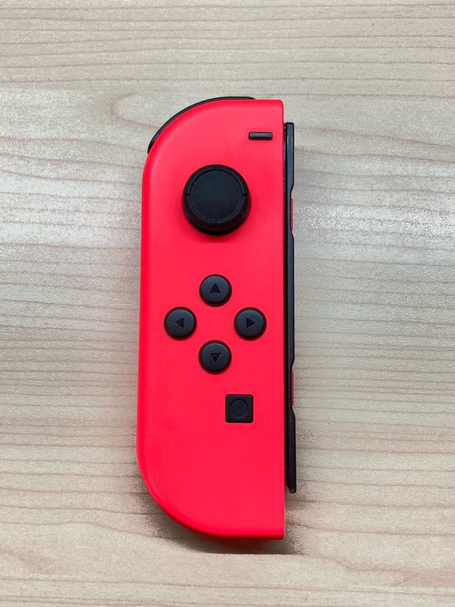 【動作確認済】Joy-Con ネオンレッド Nintendo Switch ニンテンドー スイッチ 任天堂 ジョイコン joycon L 送料無料 匿名配送