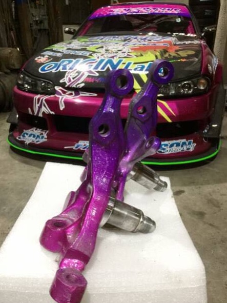 送料込み 中村直樹 N-style キレ角up ナックル S13 S14 S15 180SX