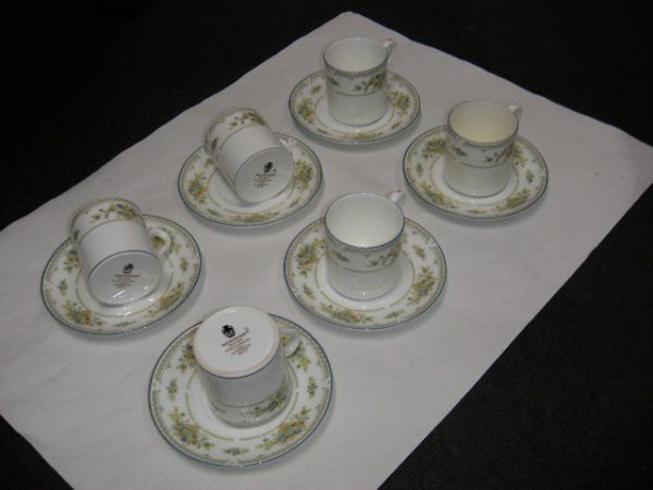 ☆ウェッジウッド/WEDGWOOD カップ&ソーサー 6客セット/ピーターシャム