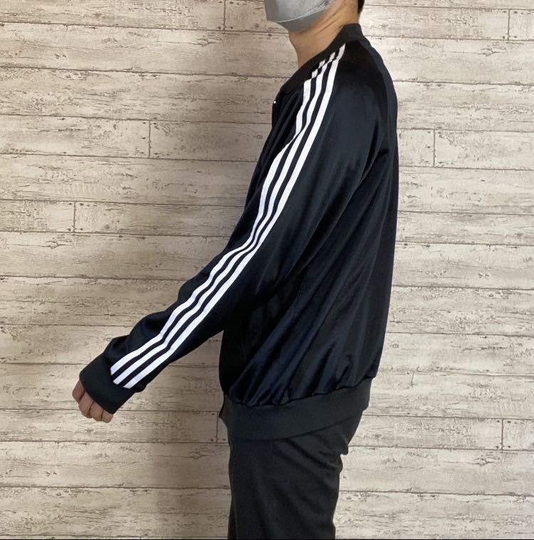 USA製 XL 人気の黒白 adidas ATP ジャージ トラックジャケット USA製 XL 人気の黒白 adidas ATP ジャージ トラックジャケット