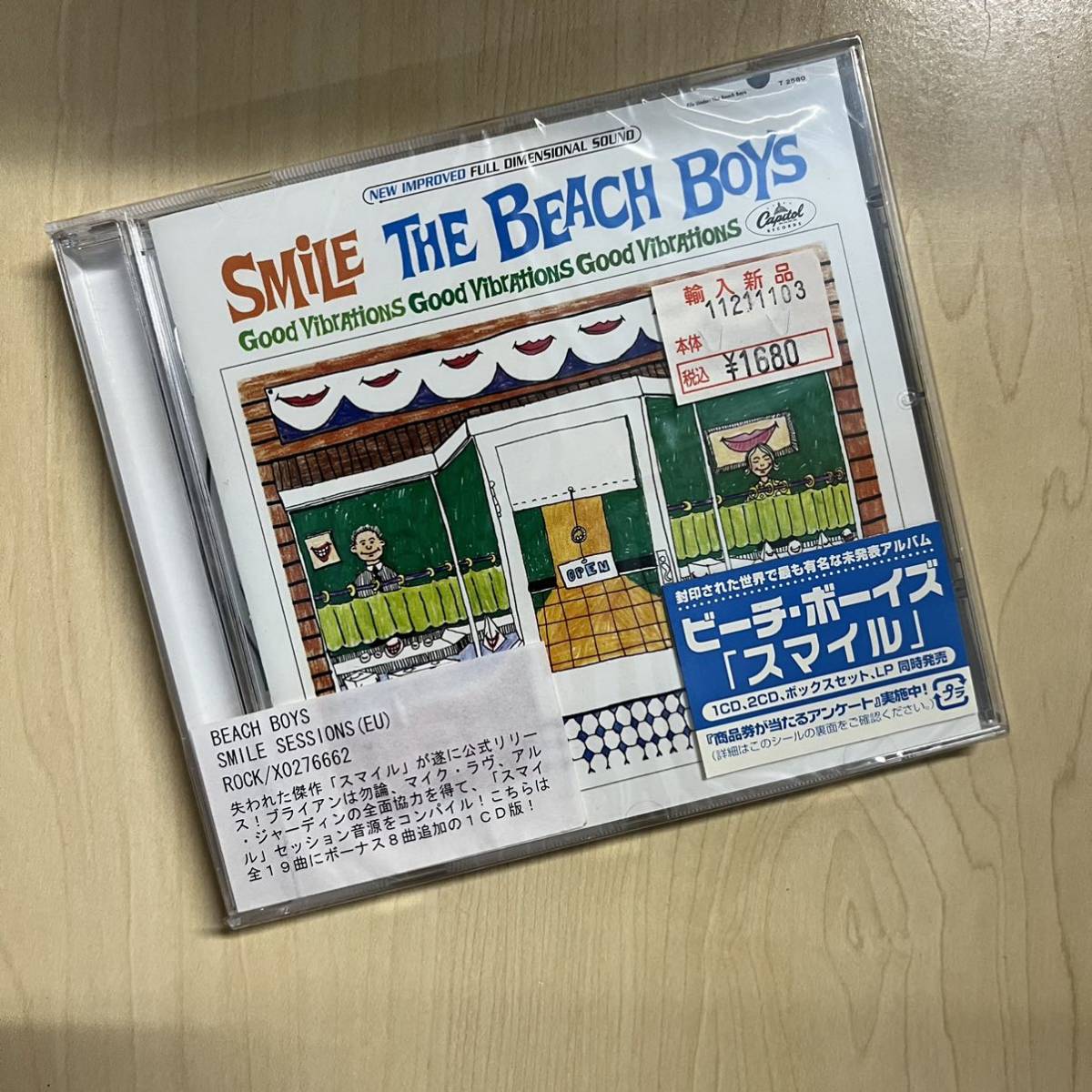 CD シュリンク未開封 THE BEACH BOYS / SMILE 5099902766621の画像1