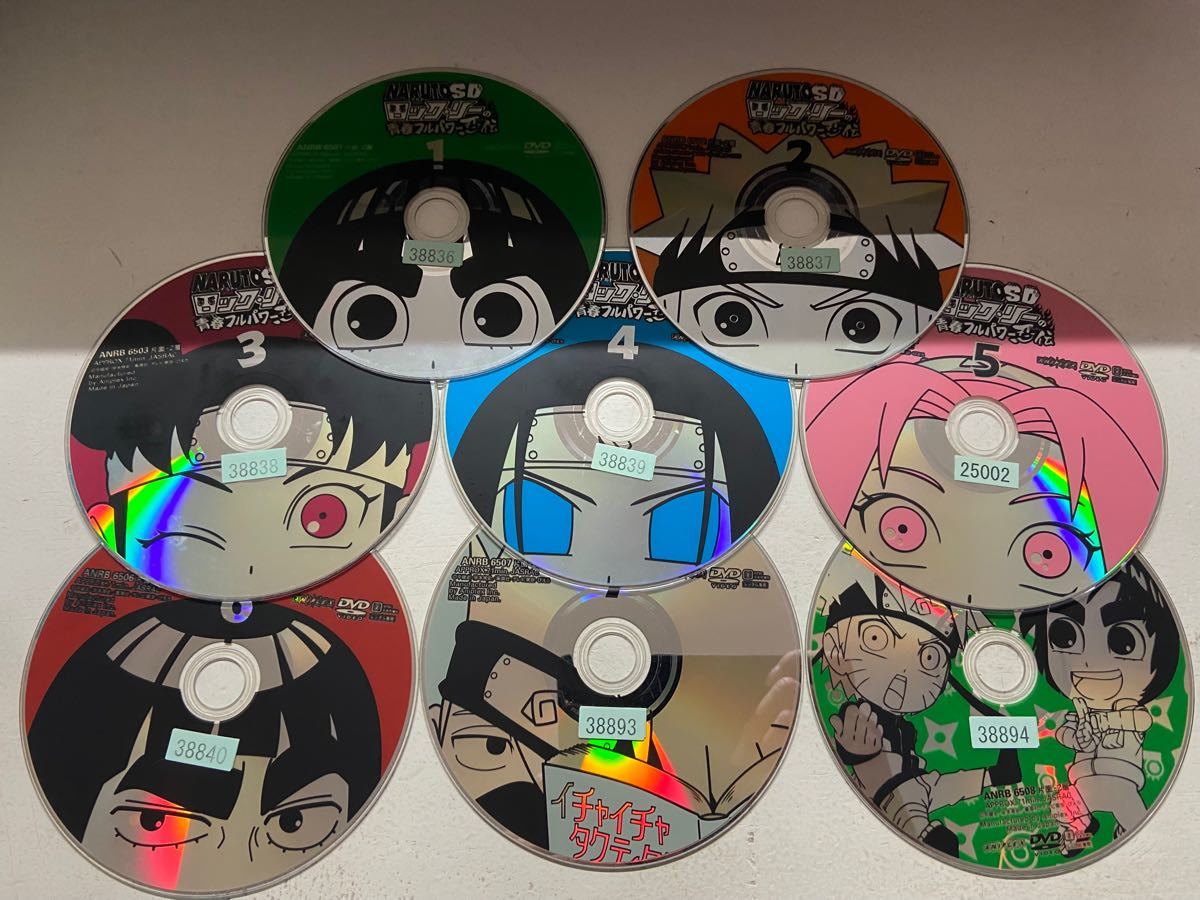 ナルトSD ロック・リーの青春フルパワー忍伝 全17巻 DVD セット ナルトSD ロック・リーの青春フルパワー忍伝 全17巻 DVD セット