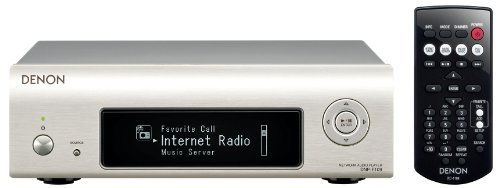 Denon ネットワークオーディオプレーヤー Wi-Fi/AirPlay/ハイレゾ音源対応 プレミアムシルバー DNP-F109-SP(品)