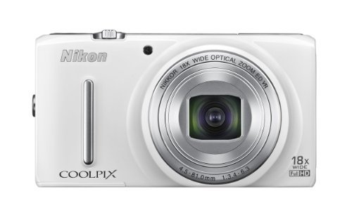 年末のプロモーション大特価！ COOLPIX デジタルカメラ Nikon S9400 S9400WH(中古品) エレガントホワイト 有効画素数1811万画素 光学18倍ズーム その他