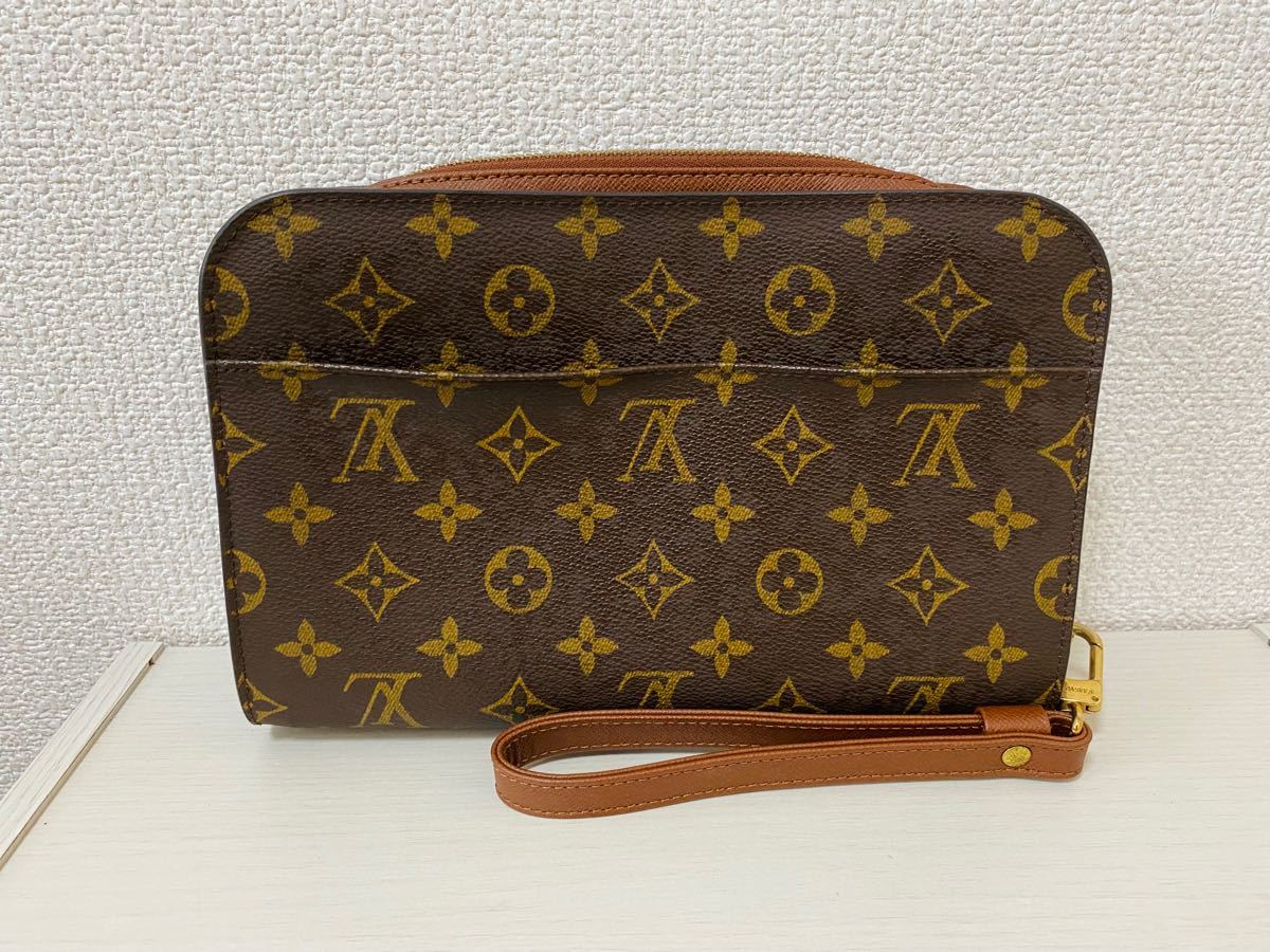 LOUIS VUITTON モノグラム オルセー セカンドバッグ M51790