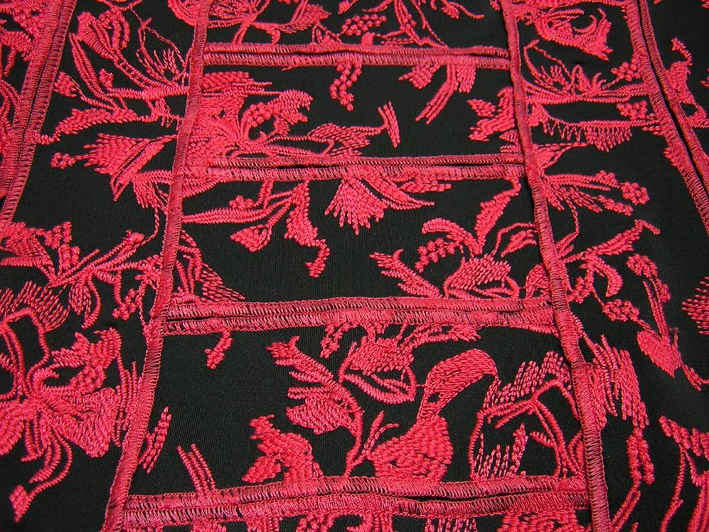 TADASHI SHOJI タダシ・ショージ 花柄刺繍タイトドレス ワンピース