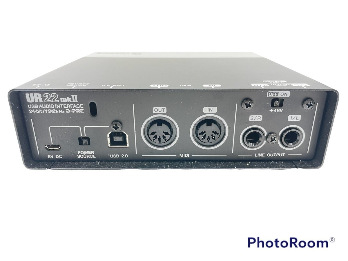 コンパクトオーディオインターフェース:Steinberg スタインバーグ UR22mkII 2×2 USB 2.0 Audio