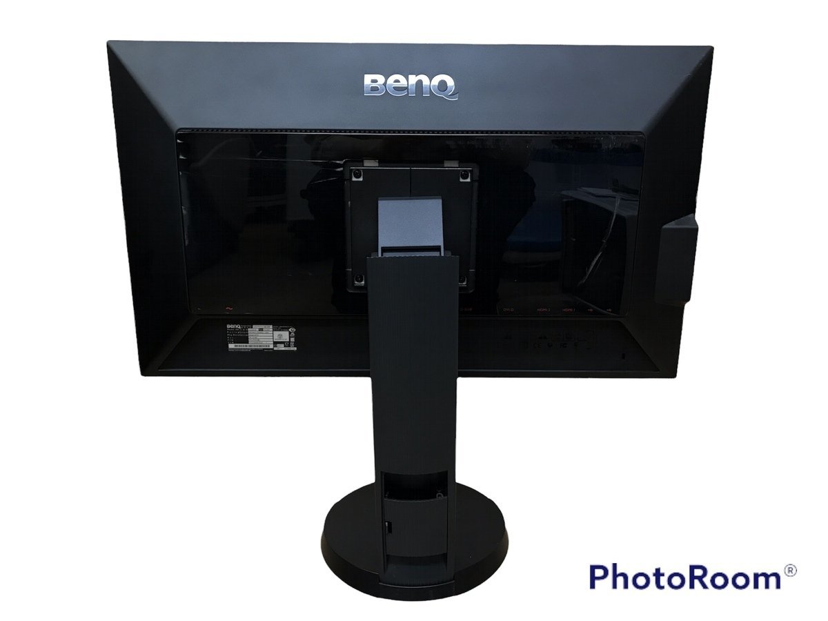 【美品】BENQ ゲーミングモニター 24インチ液晶ディスプレイ XL2420-B 電源ケーブル付 高さ調整 アンチグレアスクリーン 直接引き取り可能_画像4