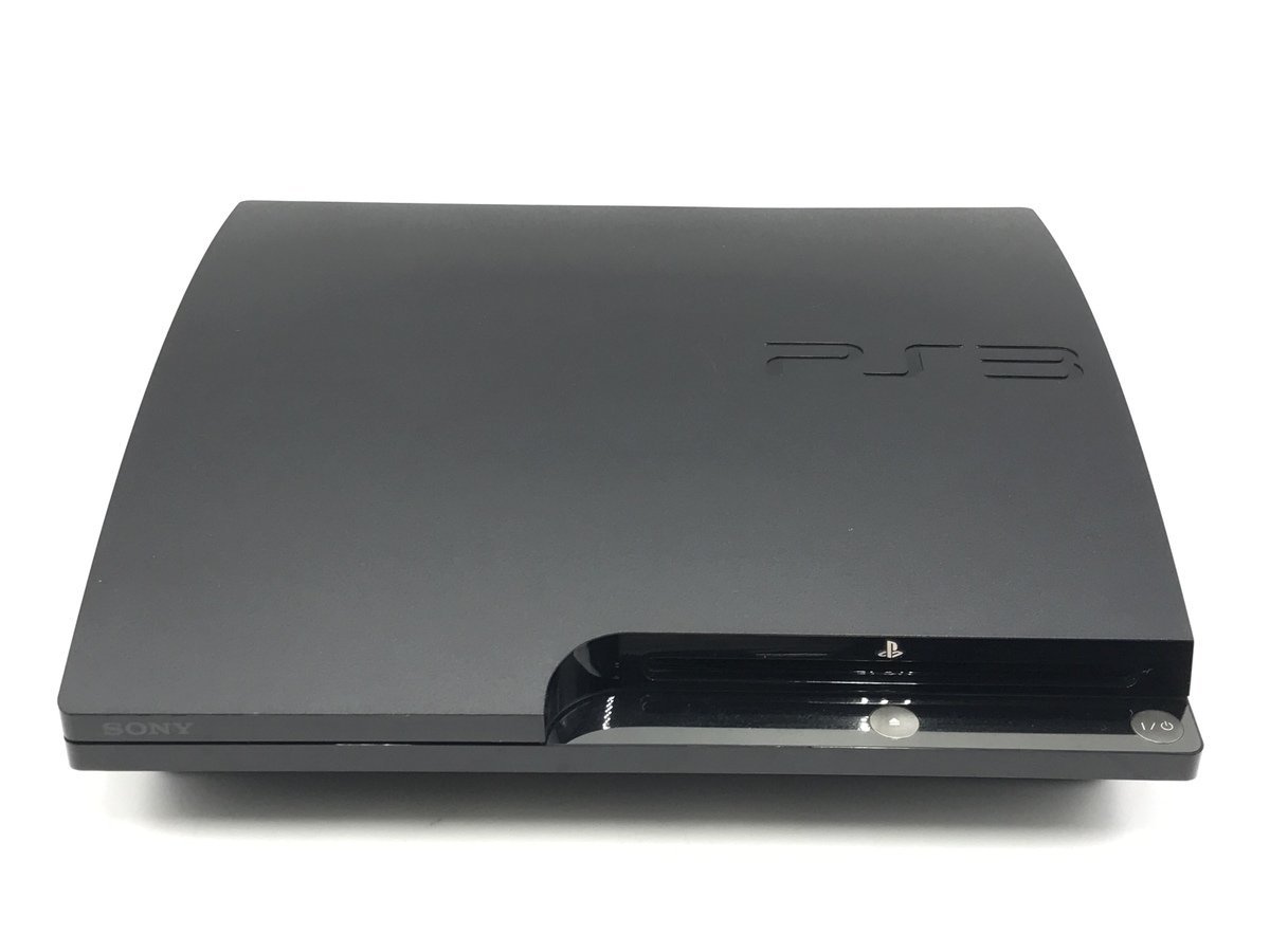 SONY PlayStation3 PS3 CECH-2000B チャコール・ブラック PS3専用地デジチューナー CECH-ZD1 256MB 通電確認済 使用感あり_画像2