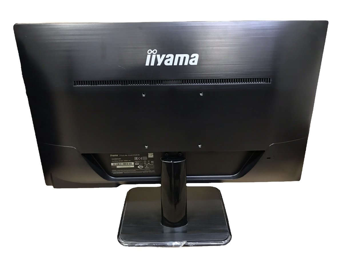 iiyama 液晶モニター XU2390HS-B1 23インチ 電源ケーブル付 通電確認済 AH-IPS方式パネル LEDバックライト スリムインパネル_画像4
