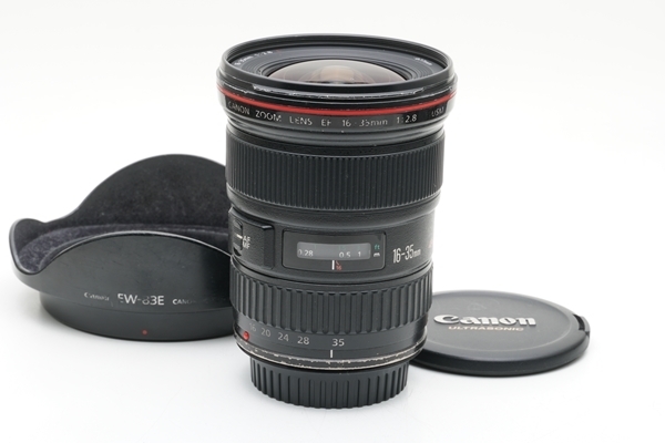 【フジヤカメラ】難有り品 Canon EF16-35mm F2.8L USM (専用フード付き) キヤノン デジタル一眼レフ用 EFマウント 超広角ズームレンズ_画像1