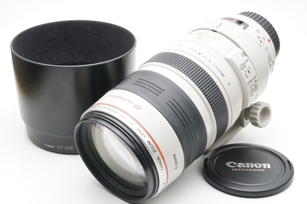 【フジヤカメラ】難有り品 Canon EF100-400mm F4.5-5.6L IS USM (専用フード付き) キヤノン AF一眼レフ用 EFマウント 超望遠ズームレンズ_画像1