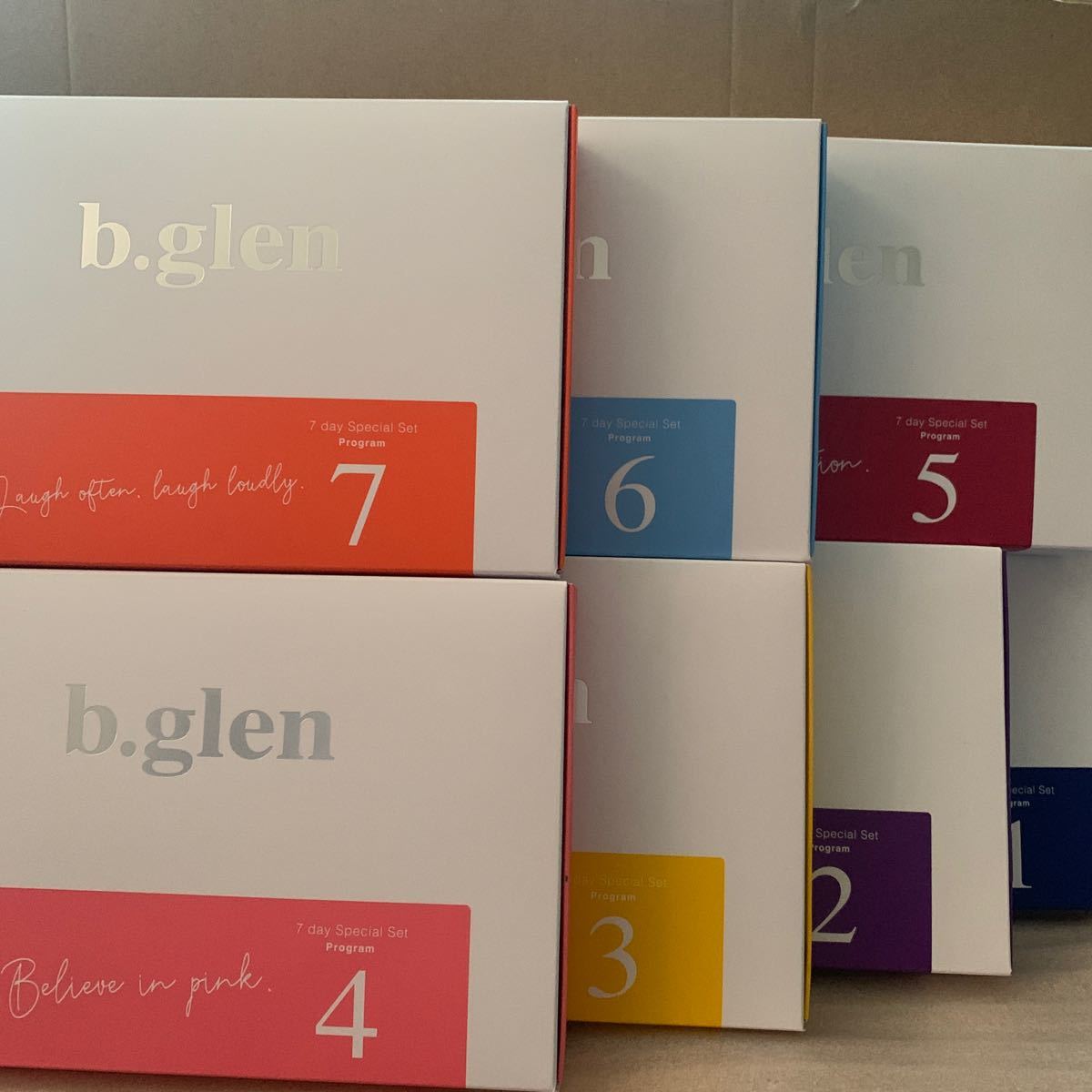 日本限定 b.glen 7 day Special Set プログラム2 fawe.org