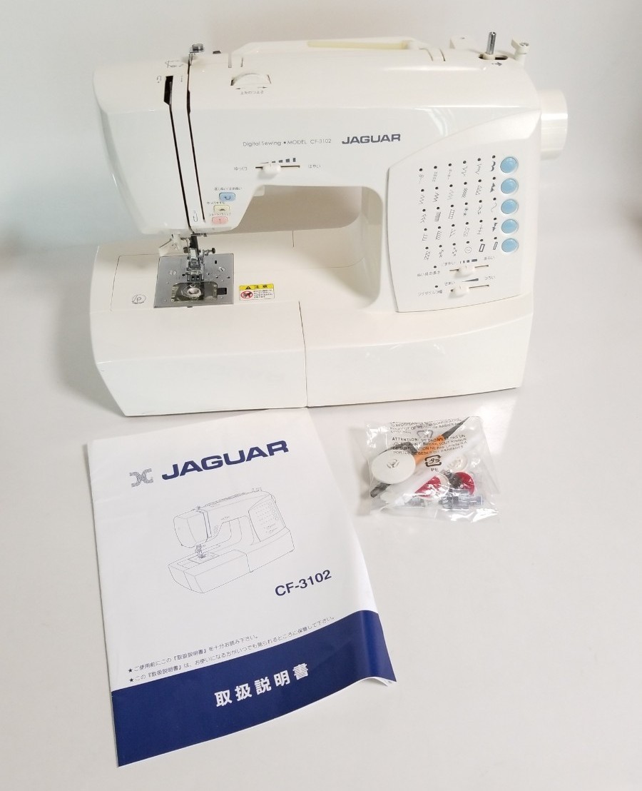 JAGUAR ジャガー コンピューターミシンCF 3102