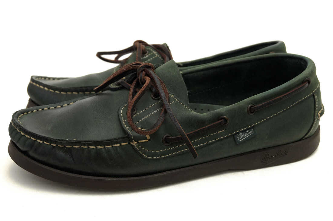 Paraboot パラブーツ デッキシューズ BARTH バース 1212 リスレザー 牛革 モカシン スリッポン 定番