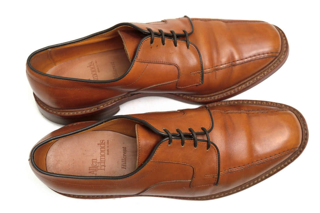 Allen Edmonds アレン エドモンズ ビジネスシューズ Hillcrest ヒルクレスト 牛革 ツーシーム グッドイヤーウェルト製法 レザーソール_画像5