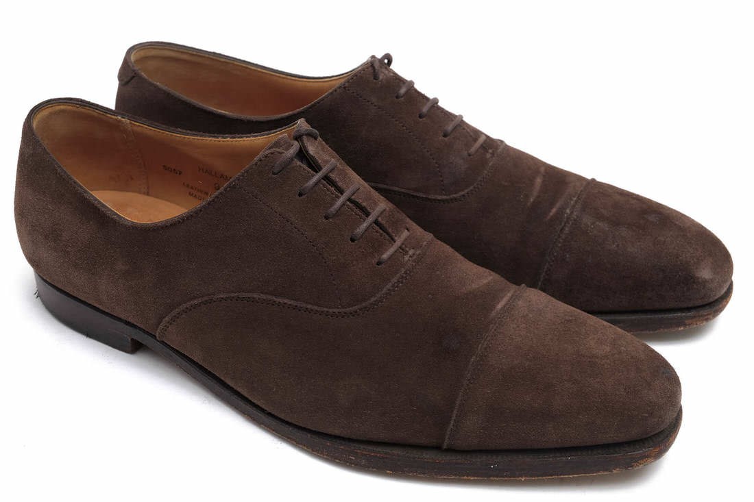 CROCKETT＆JONES クロケット＆ジョーンズ ビジネスシューズ HALLAM 5057 カーフ 牛革 ストレートチップ レザーソール グッドイヤーウェルト_画像2