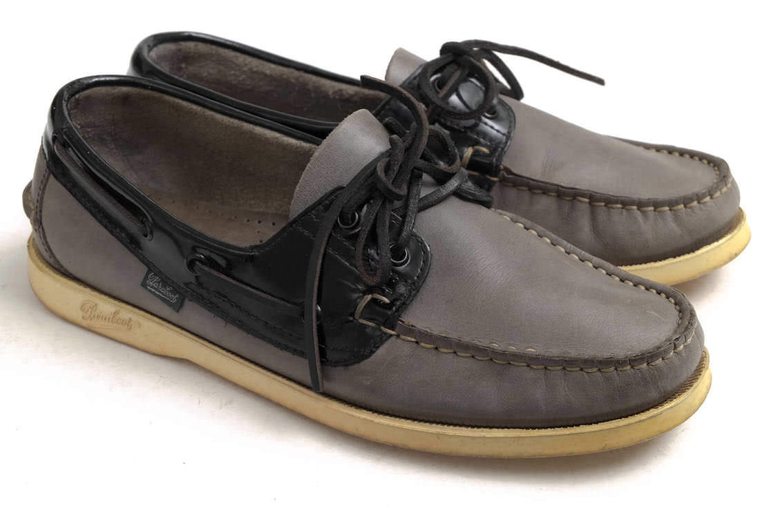 Paraboot パラブーツ デッキシューズ BARTH バース ビームス BEAMS別注 牛革 MARINEソール モカシン スリッポン_画像2