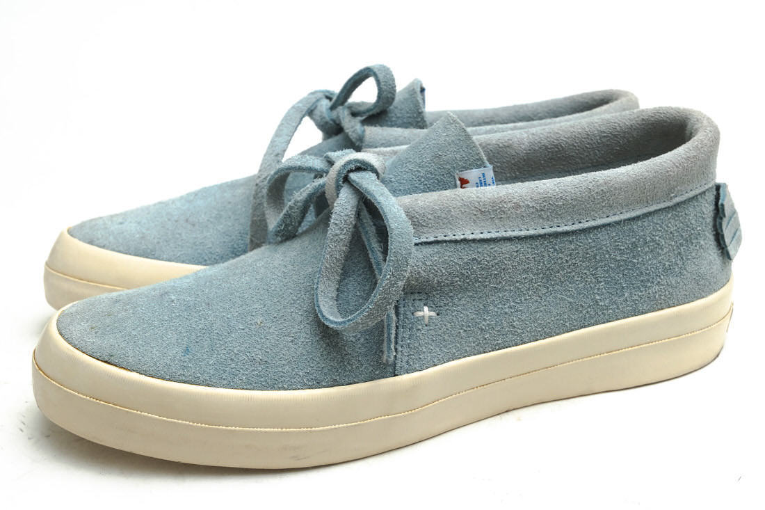 VISVIM ビズビム ローカットスニーカー FLYNT LO SUEDE 牛革 LT BLUE