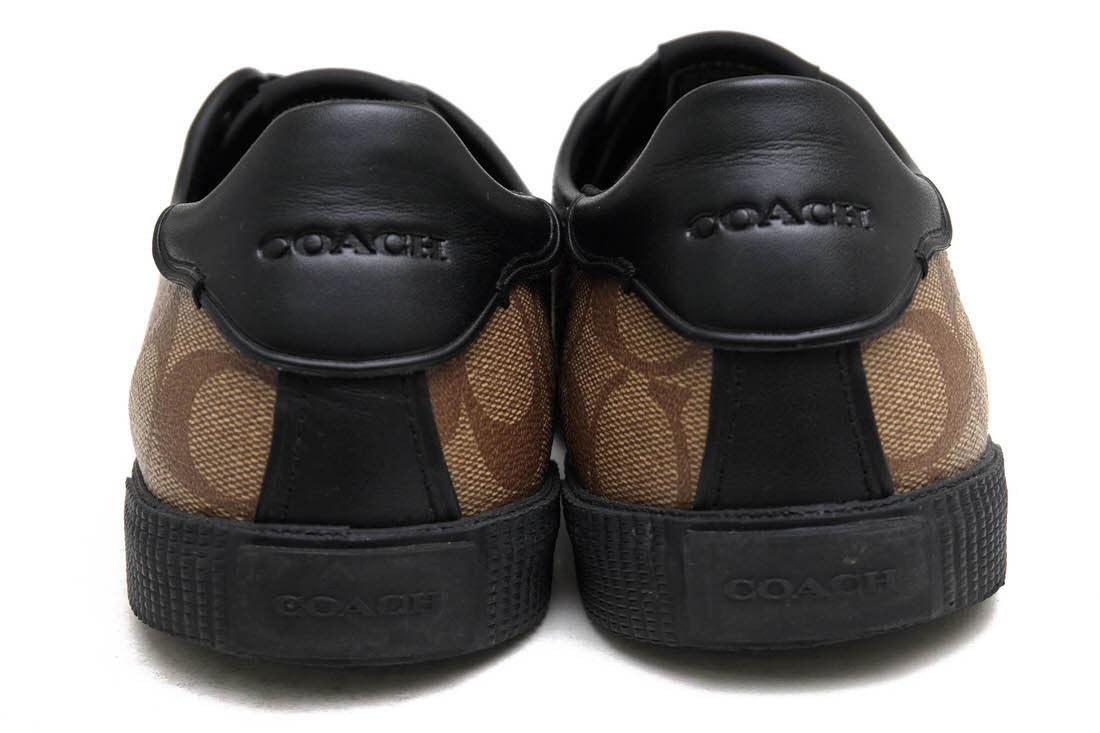 COACH コーチ ローカットスニーカー FG4412 C136 Signature Low Top Sneaker コーテッドキャンバス 牛革 シグネチャー柄_画像4