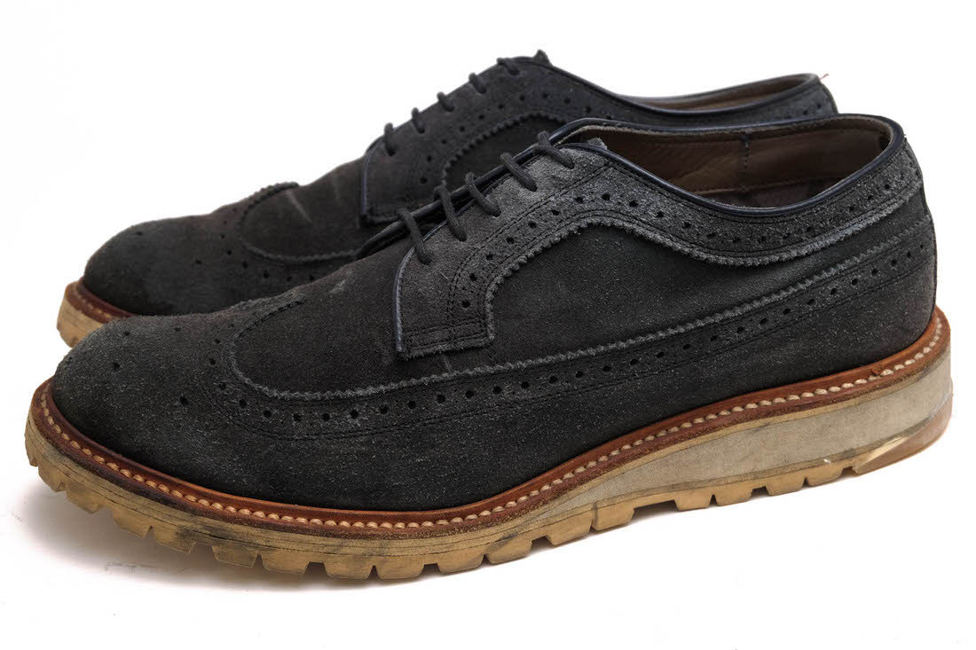 REGAL リーガル ビジネスシューズ 092S DWELLER SHOES WINGTIP COW SUEDE WITH GORE-TEX 2L nonnative ノンネイティブ別注 GORE-TEX ゴアテ