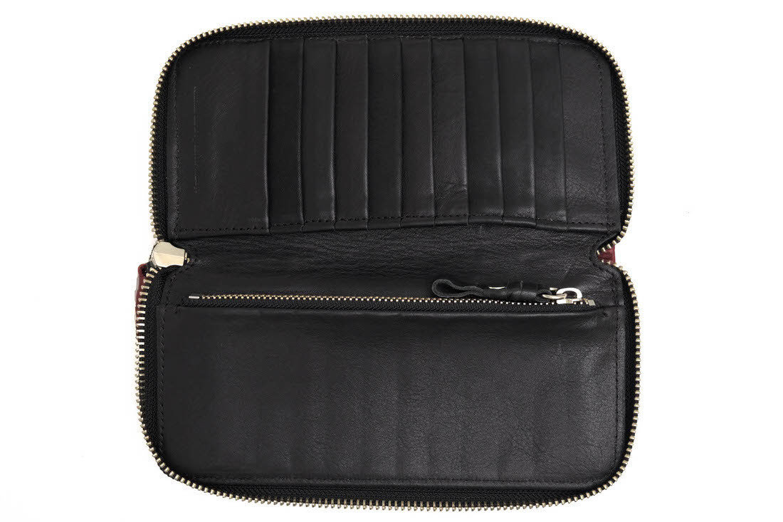 cornelian taurus コーネリアンタウラス 長財布 1tone wallet ホースレザー horse paraffin 馬革 小銭入れあり ラウンドジップ ラウンドフ_画像7