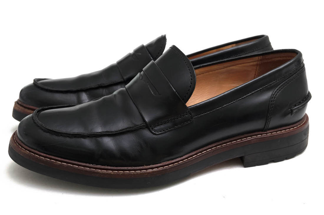 COACH コーチ コインローファー Q6937 Penny loafer 牛革 カーフ スリッポン