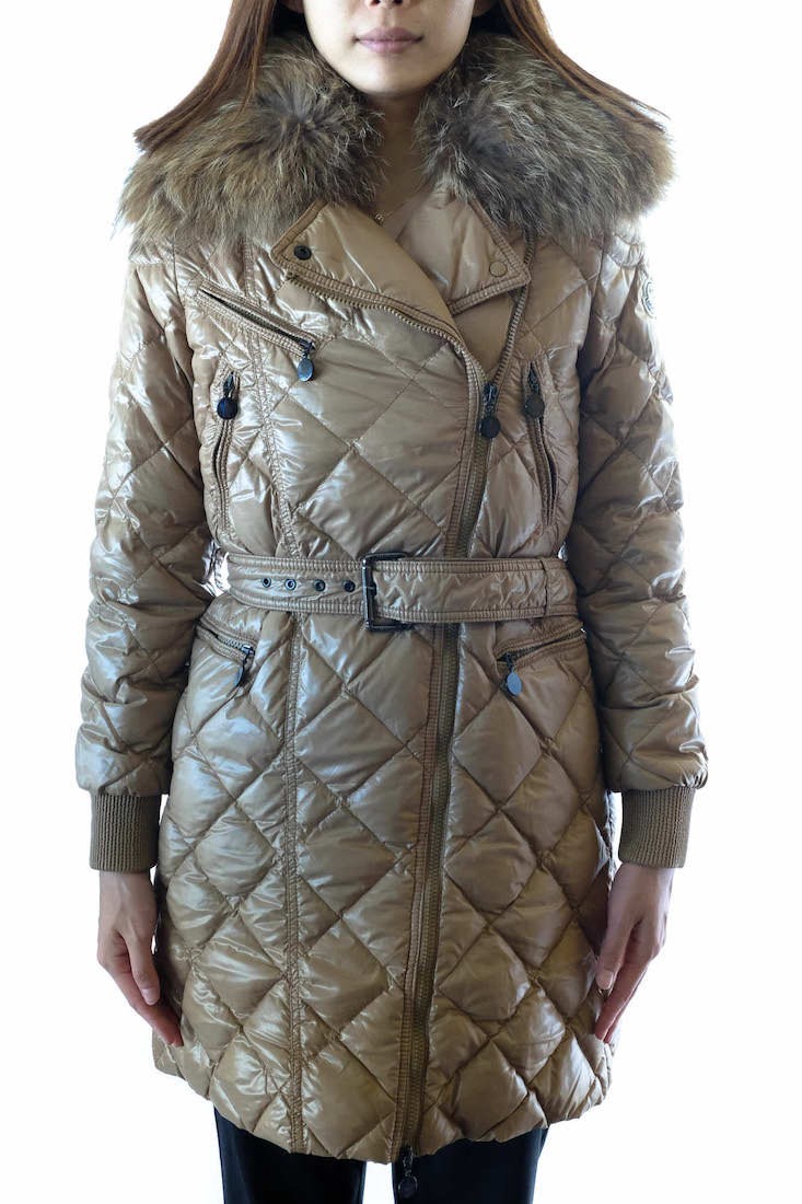 Moncler Moncler Down Court Milbrook Fur