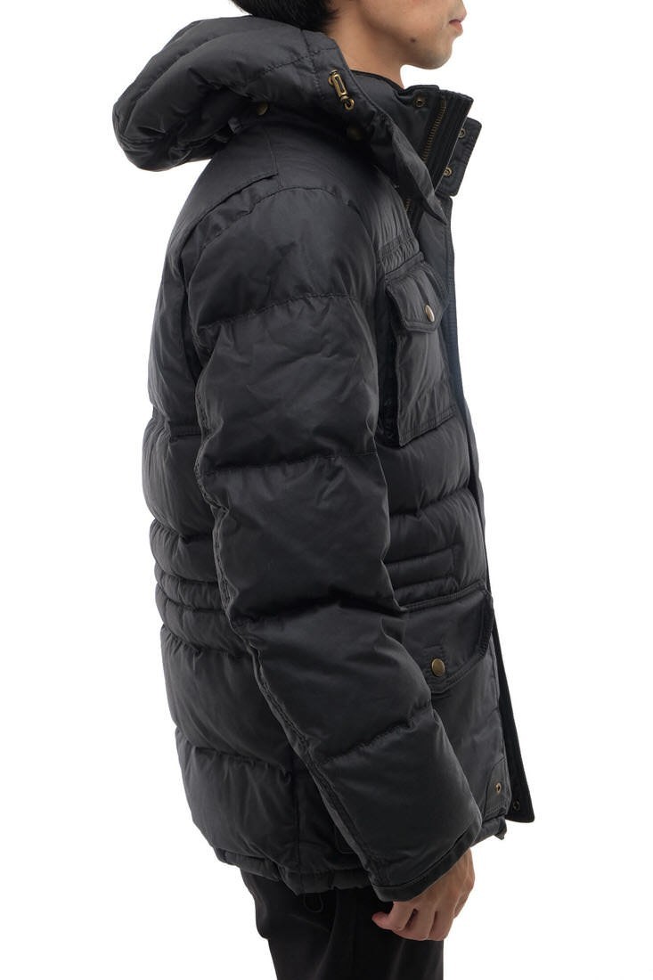 COACH コーチ ダウンジャケット フード付き リブ ファッション メンズファッション ジャケット、上着