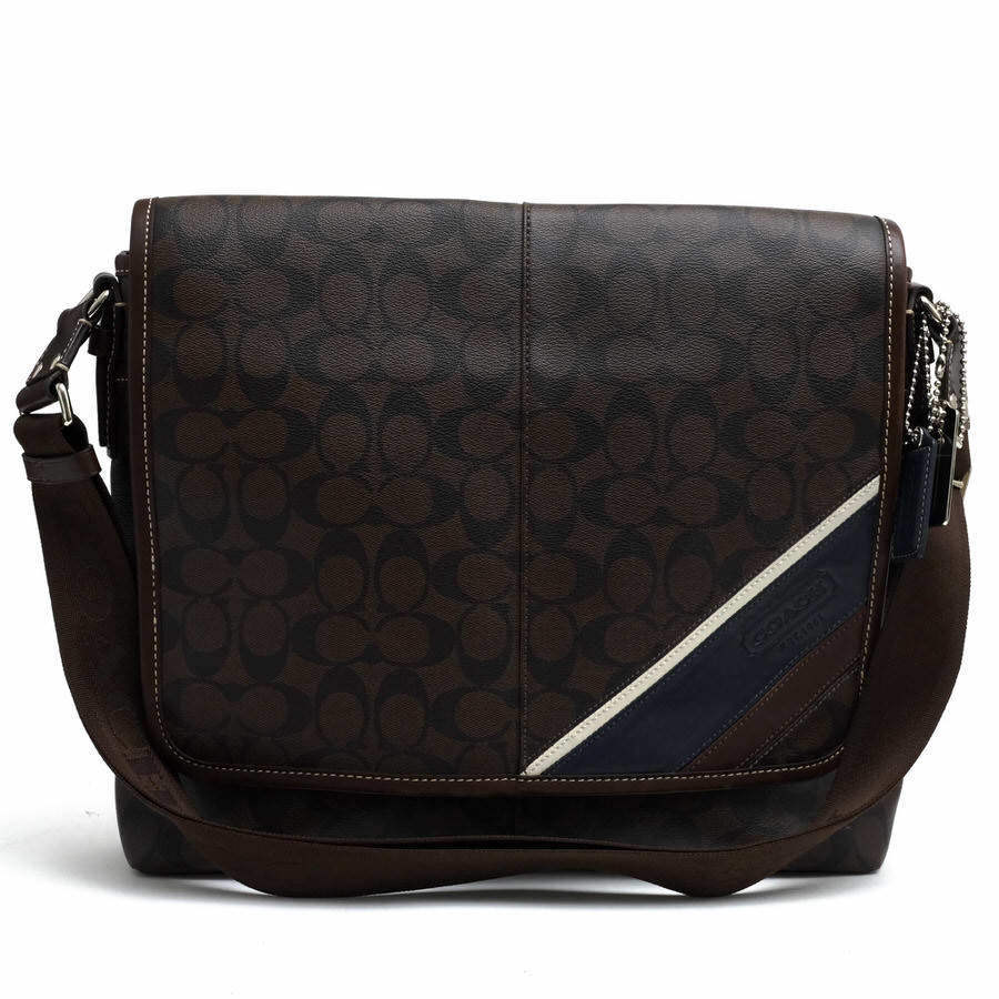 おトク】 COACH コーチ ショルダーバッグ 70339 ヘリテージ ストライプ