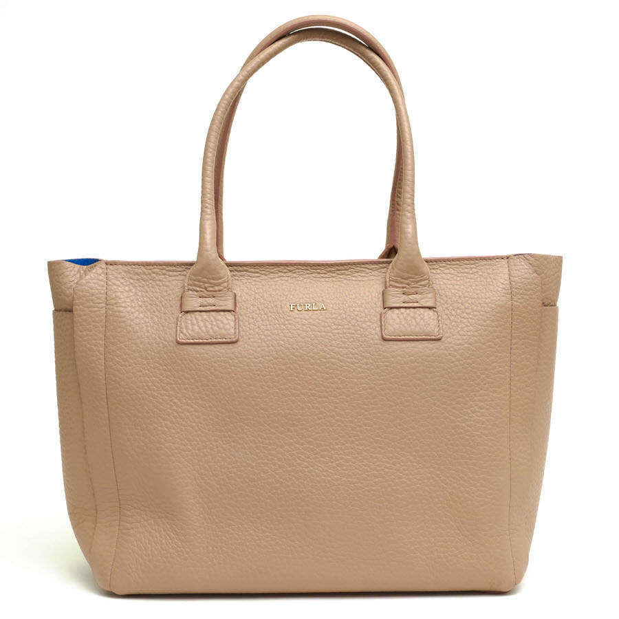 FURLA フルラ トートバッグ CAPRICCIO S TOTE カプリッチョ 牛革 シボ革 シュリンクレザー 肩掛け ワンショルダーバッグ