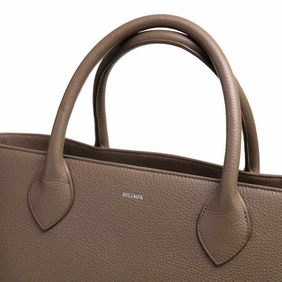 送料店舗負担 BELLMER ベルメール トートバッグ BRENNA M TOTE ブレンナ M トート イタリア産 牛革 カウレザー シボ革  ファッション