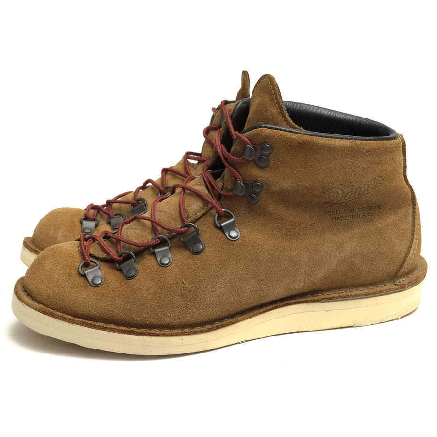 Danner ダナー マウンテンブーツ D-45500X MOUNTAIN LIGHT TAN SUEDE マウンテンライト タンスエード フルグレイン防水スエード ゴアテック