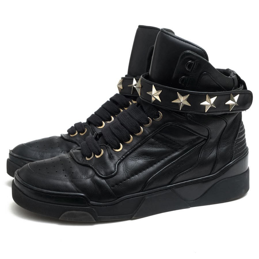 GIVENCHY Givenchy is ikatto sneakers 3173 TYSON STARS Thai sonRiccardo Tisci Riccardo Tisci cow leather car f studs 