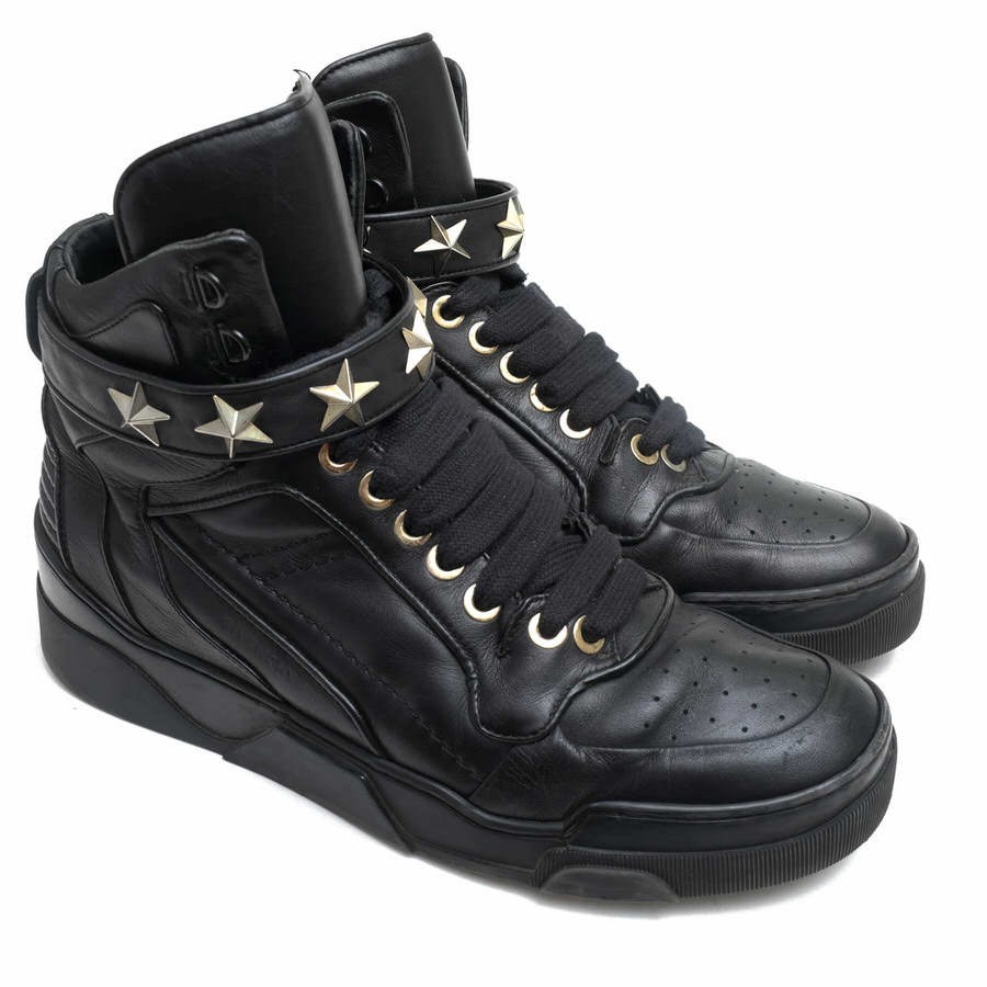 GIVENCHY Givenchy is ikatto sneakers 3173 TYSON STARS Thai sonRiccardo Tisci Riccardo Tisci cow leather car f studs 