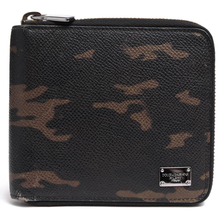 DOLCE&GABBANA ドルガバ 財布 BP1365 A1838 牛革 小銭入れあり 迷彩